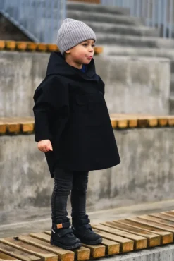 Bergen Poncho Mini Black