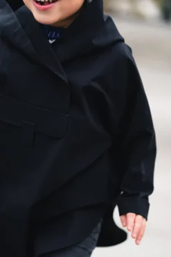 Bergen Poncho Mini Black