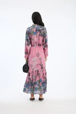 Bernadette Dress Print Berry