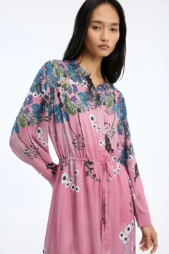 Bernadette Dress Print Berry