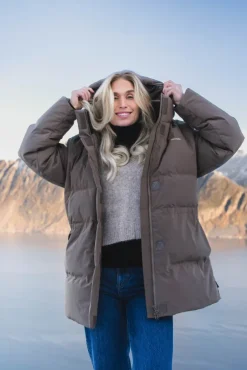 Besseggen Light Down Jacket Taupe