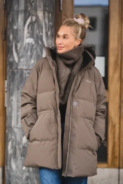 Besseggen Light Down Jacket Taupe