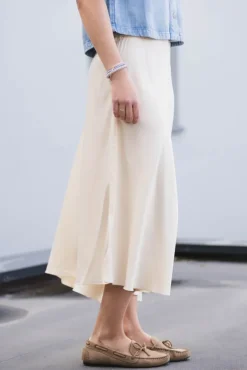 Bethanie Ullas Skirt Bleached Sand