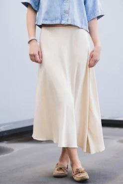 Bethanie Ullas Skirt Bleached Sand