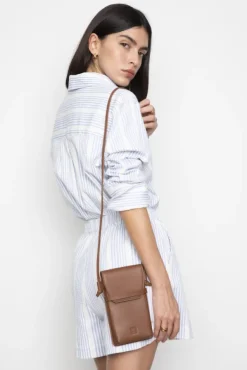 Bibi Crepe Shirt Blue Stripe
