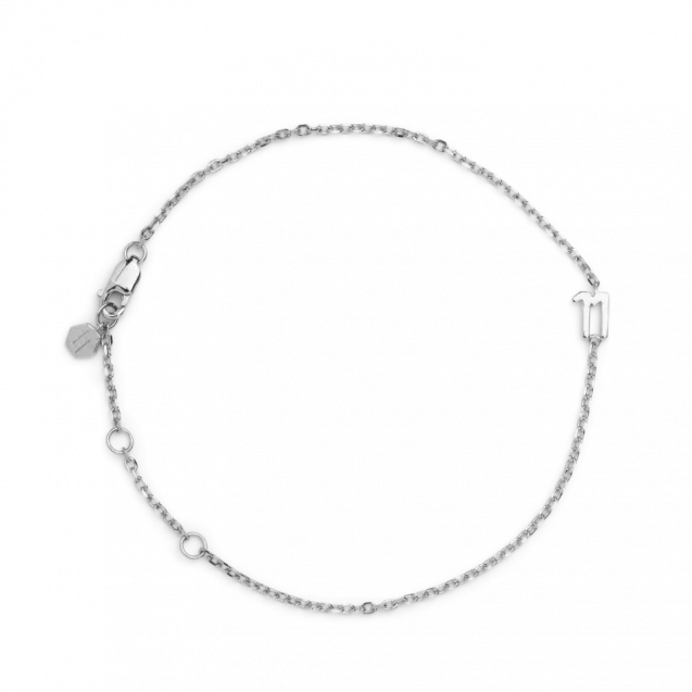 Big Number Bracelet Silver - 2