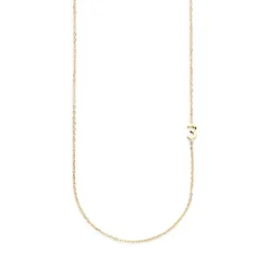 Big Number Necklace Gold - 40L - 3