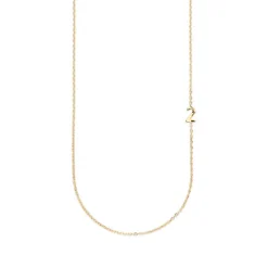 Big Number Necklace Gold - 40L - 2