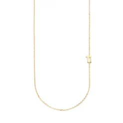 Big Number Necklace Gold - 40L - 11