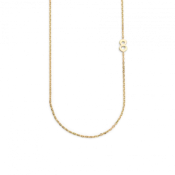 Big Number Necklace Gold - 50L - 8