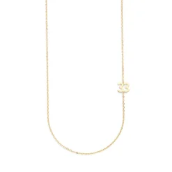 Big Number Necklace Gold - 50L - 33