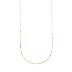 Big Number Necklace Gold - 50L - 7