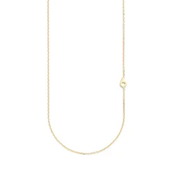 Big Number Necklace Gold - 50L - 6