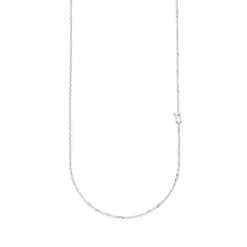Big Number Necklace Silver - 50L - 11