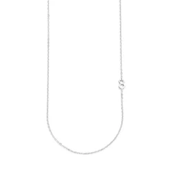 Big Number Necklace Silver - 40L - 8