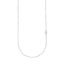 Big Number Necklace Silver - 40L - 5