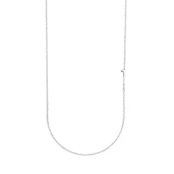 Big Number Necklace Silver - 40L - 1