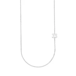 Big Number Necklace Silver - 50L - 33