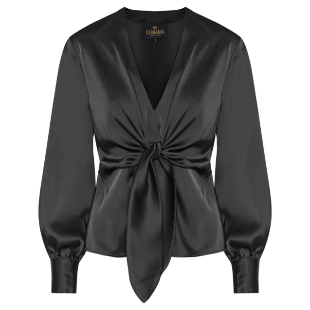 Blair Blouse Semi Rich Black