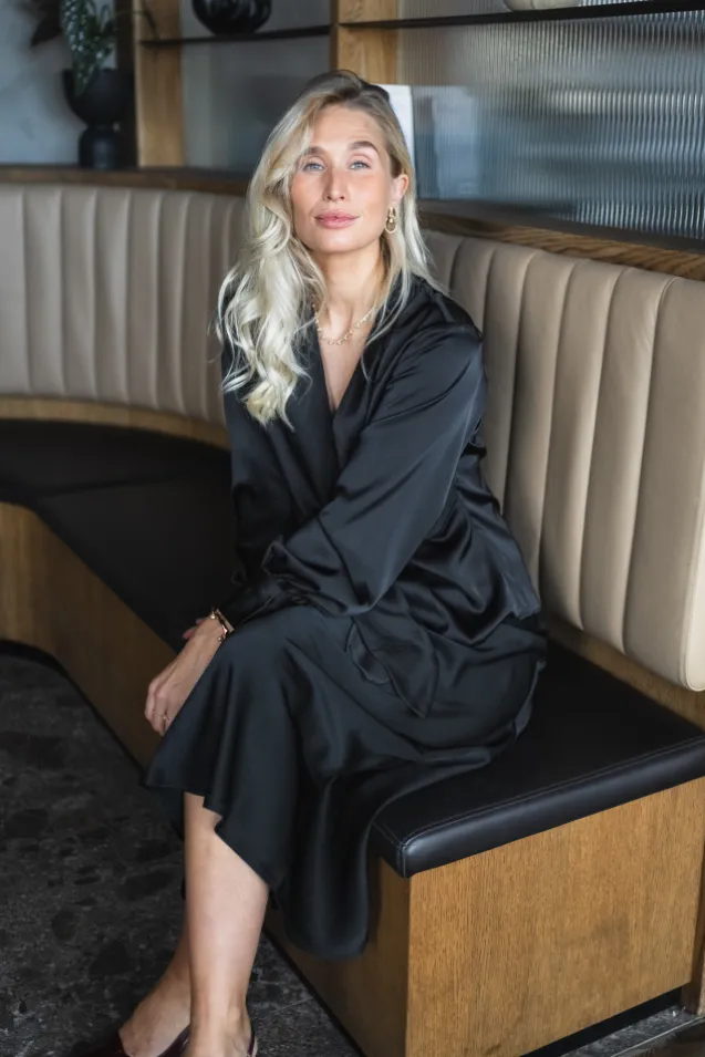 Blair Blouse Semi Rich Black