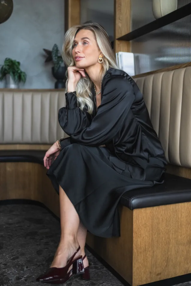 Blair Blouse Semi Rich Black