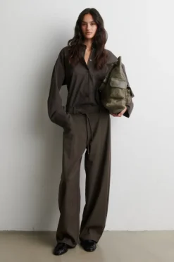 Blink New Cargo Trousers Black Olive
