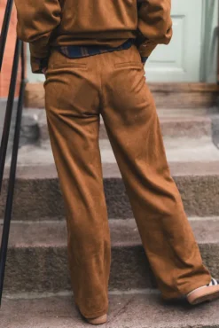 Bobbie Pull On Pant Suntan
