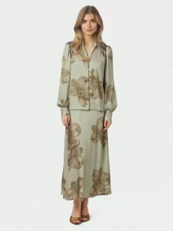 Bovary Misty Orchid Skirt Smoke Green