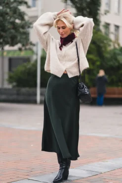 Bovary Skirt Dark Green