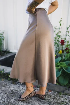 Bovary Skirt Dark Taupe