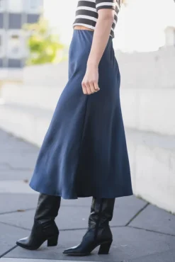 Bovary Skirt Midnight Blue