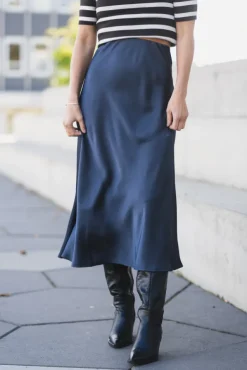 Bovary Skirt Midnight Blue