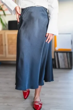 Bovary Skirt Midnight Blue