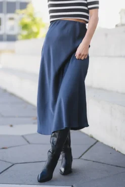 Bovary Skirt Midnight Blue