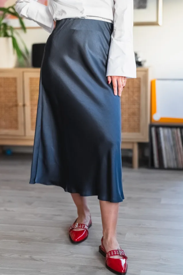 Bovary Skirt Midnight Blue
