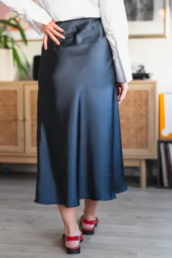 Bovary Skirt Midnight Blue