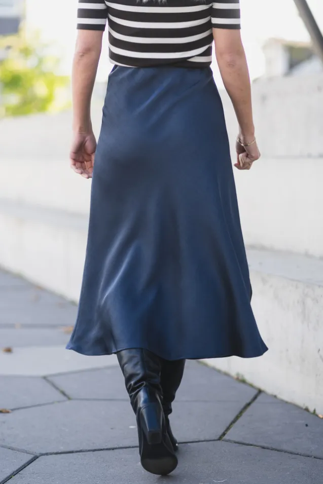 Bovary Skirt Midnight Blue