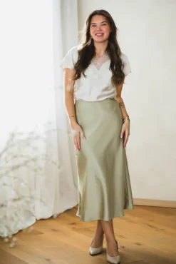 Bovary Skirt Mint Green