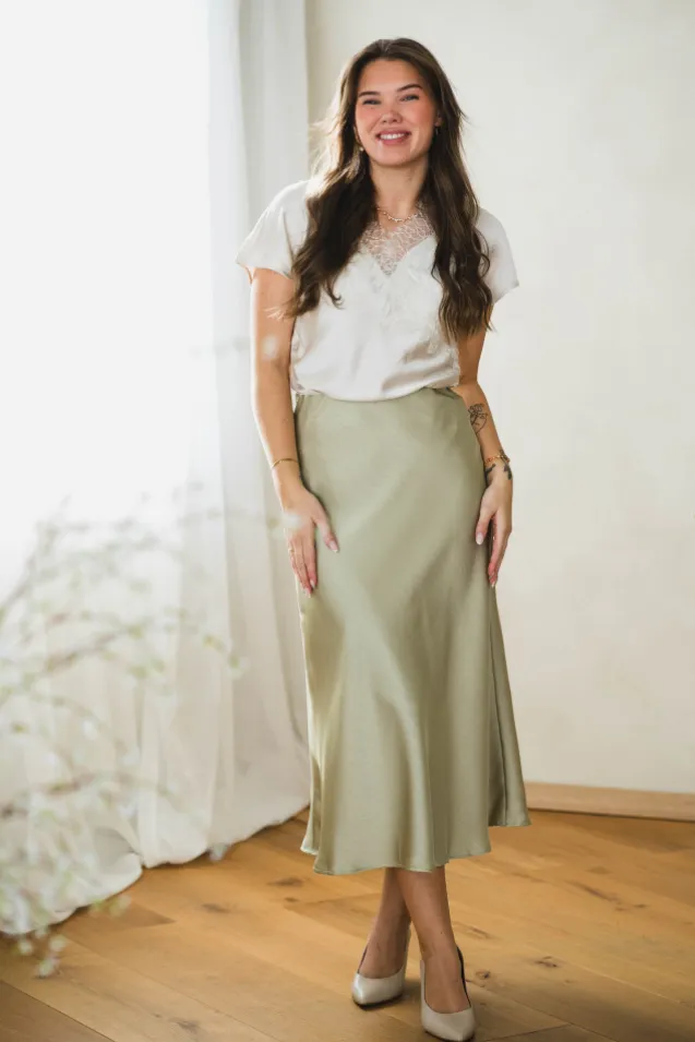 Bovary Skirt Mint Green