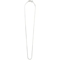 Box Chain Necklace Silver