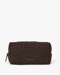 Braiding Washbag Chocolate Plum