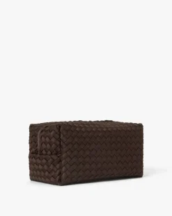 Braiding Washbag Chocolate Plum