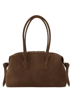 Brioche Duffle Suede Leather Chocolate