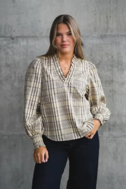 Brisa Blouse Pale Yellow