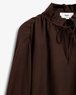 Brooke Blouse Cocoa Brown