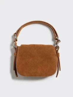 Bud Suede Bag Mini Camel