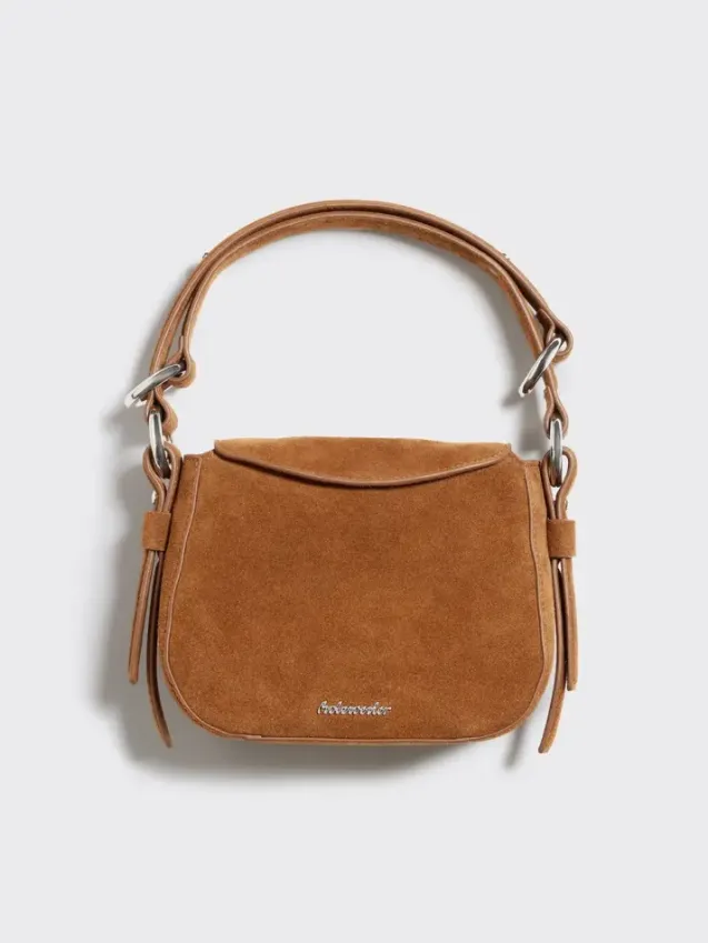 Bud Suede Bag Mini Camel