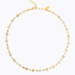 Calanthe Necklace Gold Golden Combo