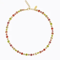 Calanthe Necklace Gold Tropicana Combo