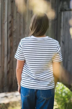 Camino T-Shirt SS 6024 Salute Stripe